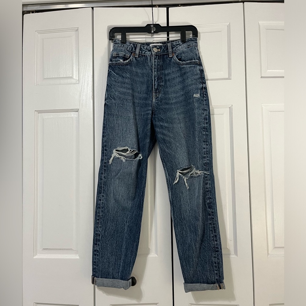 Zara high rise jeans